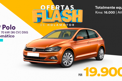 Oferta Flash Volkswagen POLO por 19.900€